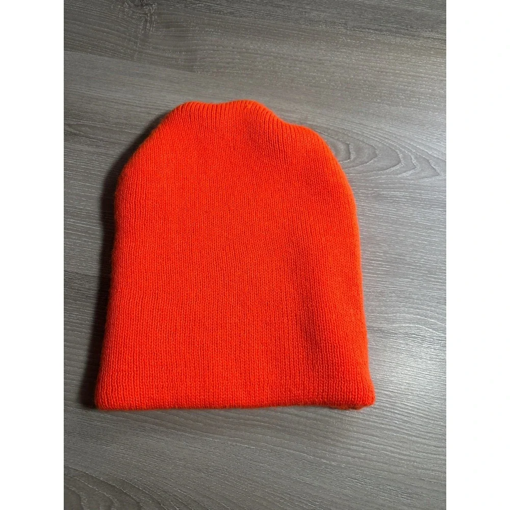 Hot Shot Trophy Gear Blaze‎ Orange Knit Beanie Hunting Safety Watch Cap One Size